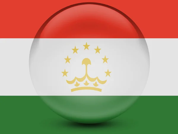 Flaga Tadżykistanu — Zdjęcie stockowe
