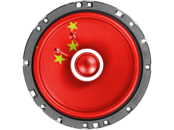 The Chinese flag — Stock Photo, Image