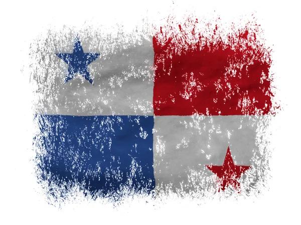 La bandera de Panamá — Foto de Stock