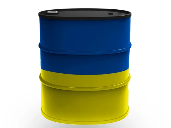 The Ukrainian flag — Stock Photo, Image