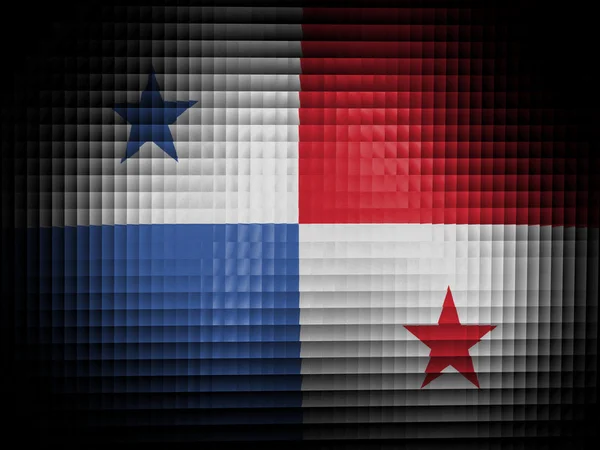 De vlag van panama — Stockfoto