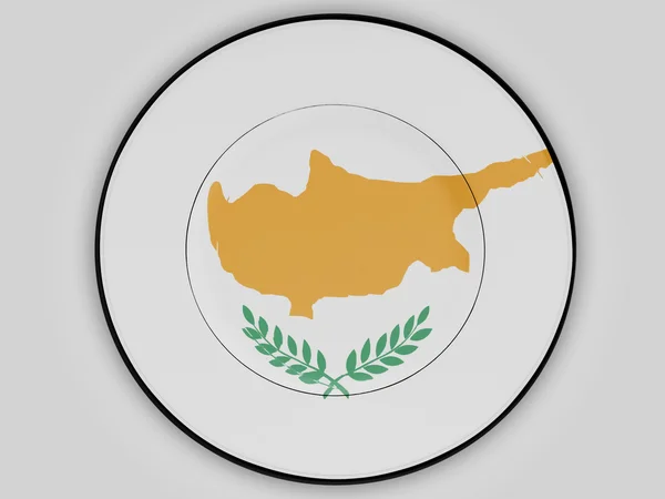 Vlag van Cyprus — Stockfoto