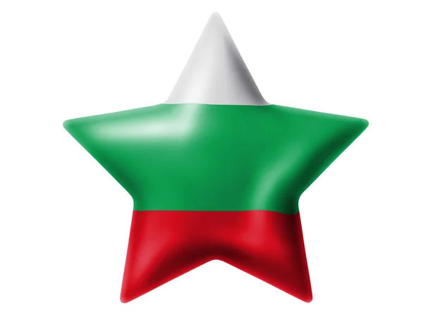 Bulgarisk flagg — Stockfoto