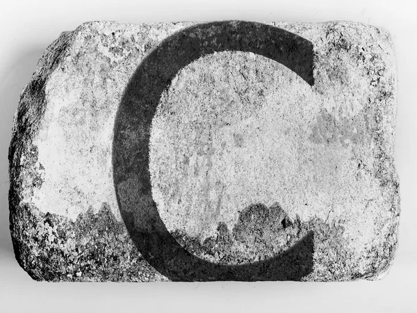 Lettera C — Foto Stock