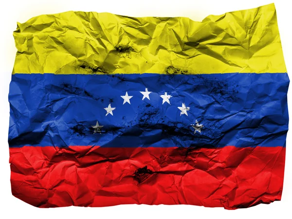 Die venezuelanische Flagge — Stockfoto