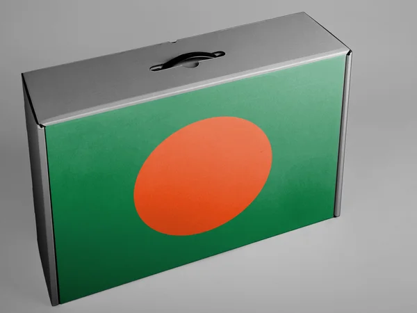 A bandeira de Bangladesh — Fotografia de Stock