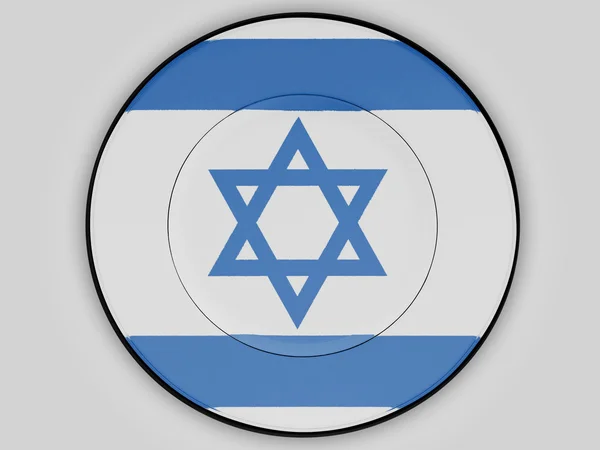 La bandera israelí — Foto de Stock