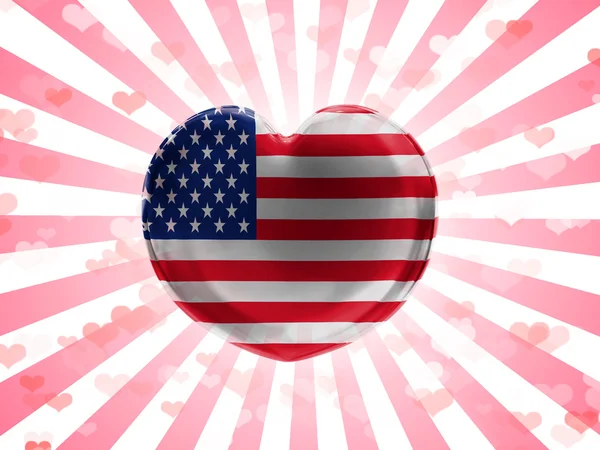 The USA flag — Stock Photo, Image