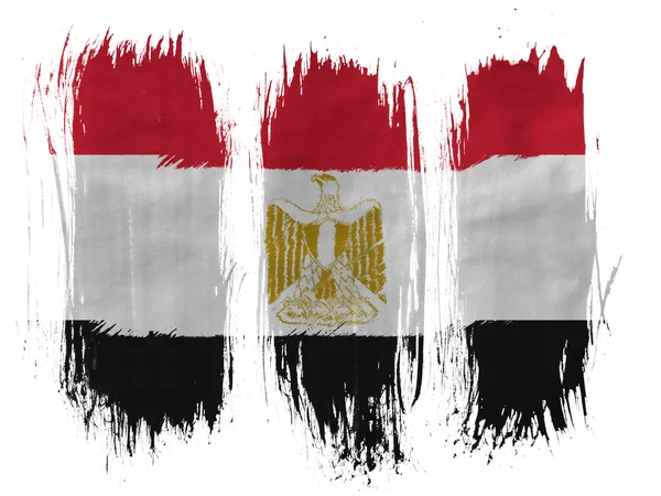 Egyptská vlajka — Stock fotografie