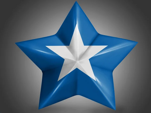 The Somalia flag — Stock Photo, Image