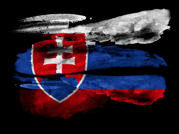 The Slovakia flag — Stock Photo, Image