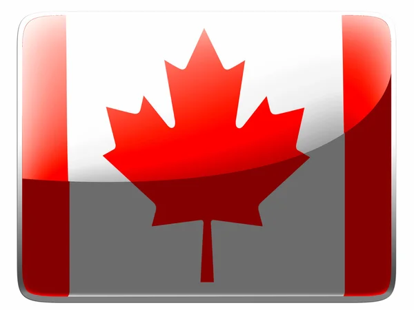 Le drapeau canadien — Photo