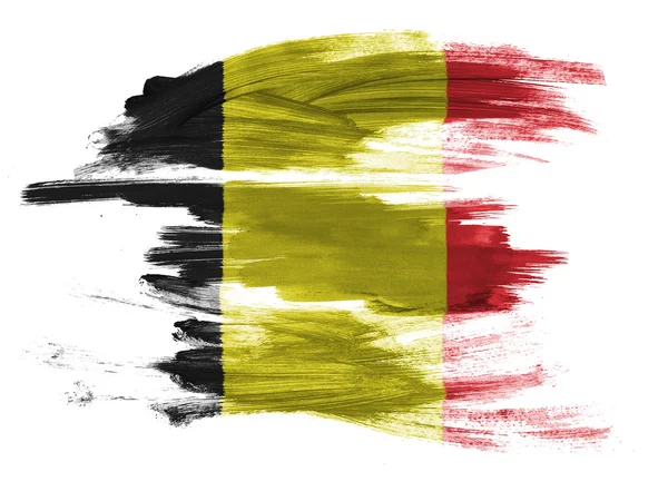 The Belgian flag — Stock Photo, Image
