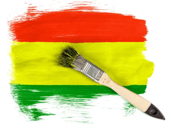 The Bolivian flag — Stock Photo, Image