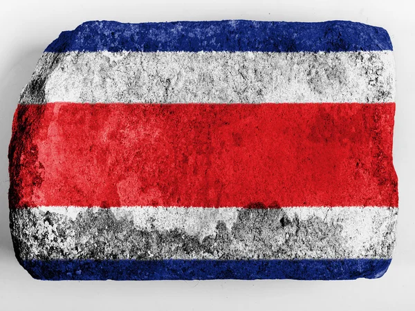 The Costa Rica flag — Stock Photo, Image