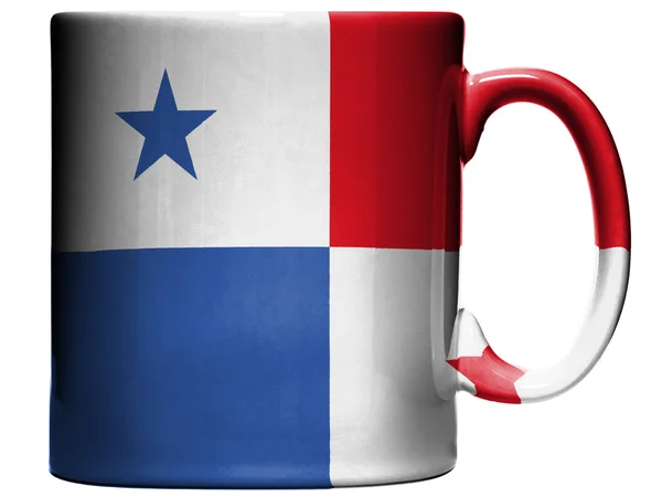 Die panama-flagge — Stockfoto