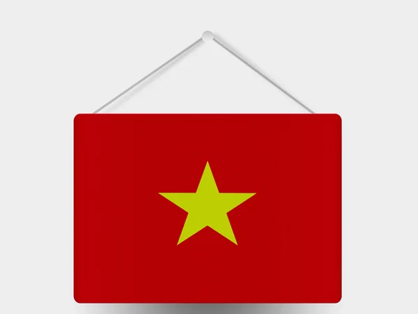 De vietnamese vlag — Stockfoto