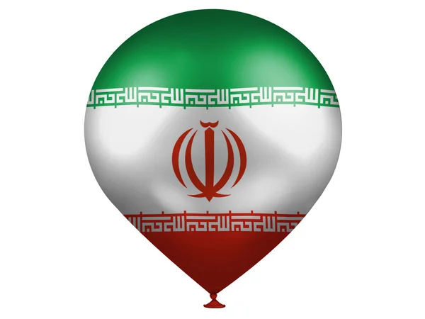İran bayrağı — Stok fotoğraf