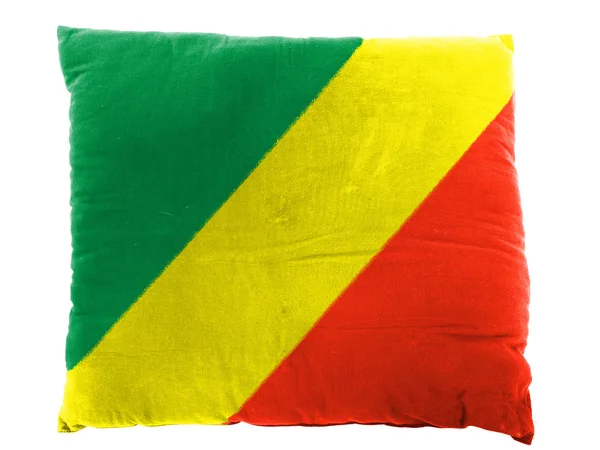 The Congo flag — Stock Photo, Image