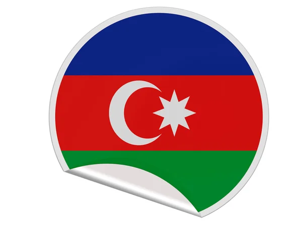 阿塞拜疆国旗 — 图库照片
