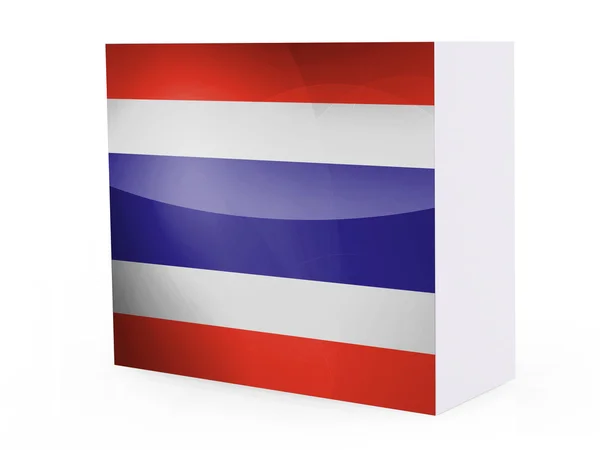 The Thai flag — Stock Photo, Image