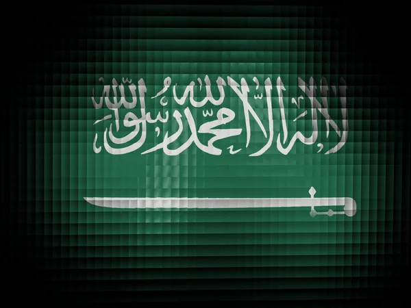 Saudi Arabia flag — Stock Photo, Image