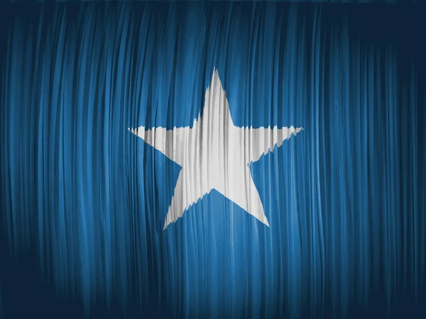 Flaga Somalii — Zdjęcie stockowe