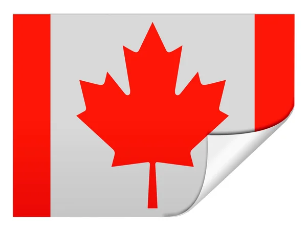 The Canadian flag — Stock Photo, Image