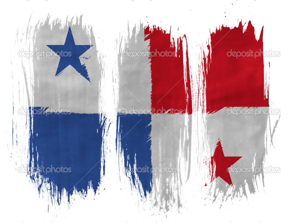 la bandera de Panamá — Foto editorial de stock © Olesha 23451572