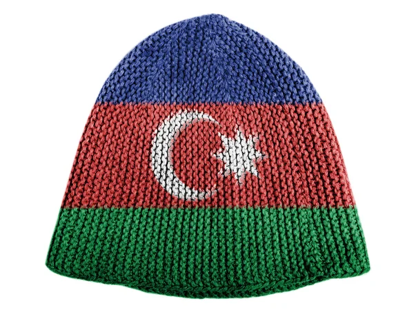 The Azerbaijani flag — Stock Photo, Image