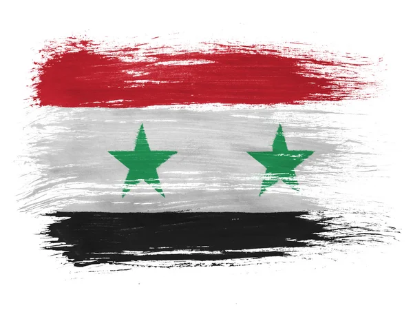 De vlag van Syrië — Stockfoto