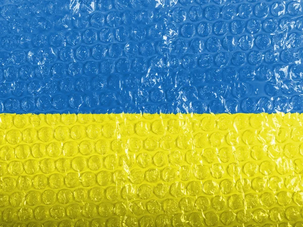 The Ukrainian flag — Stock Photo, Image