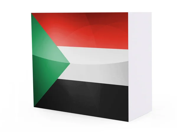 Le drapeau du Soudan — Photo