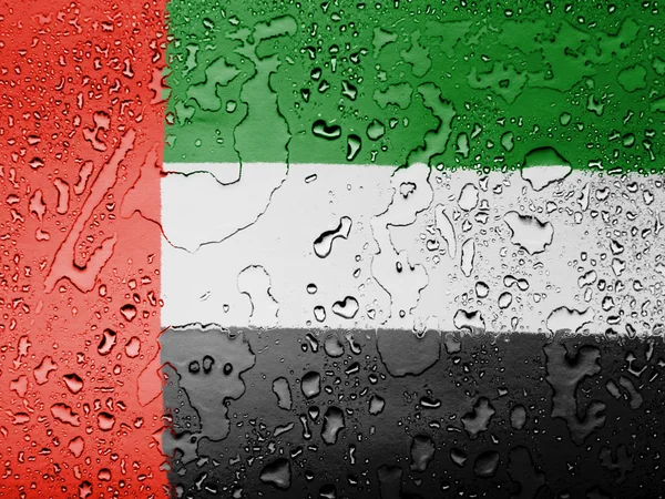 Die Uae-Flagge — Stockfoto