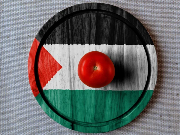 La bandera palestina — Foto de Stock