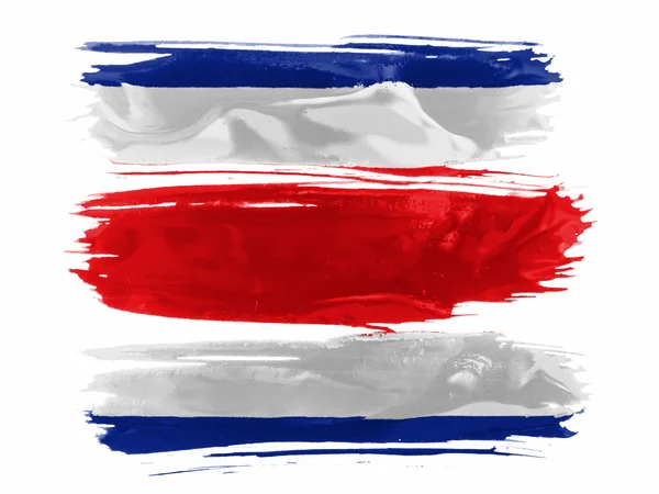 La bandera de Costa Rica — Foto de Stock