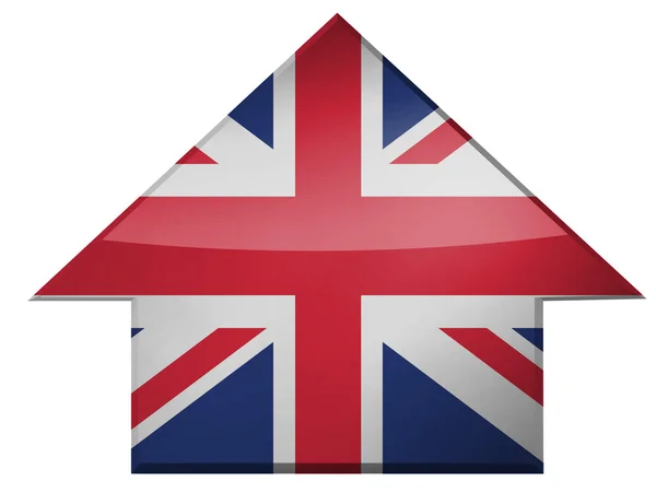 The British flag — Stock Photo, Image