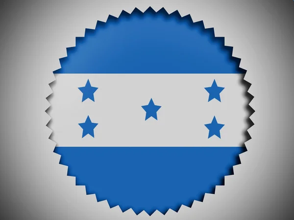 Honduras flagga — Stockfoto