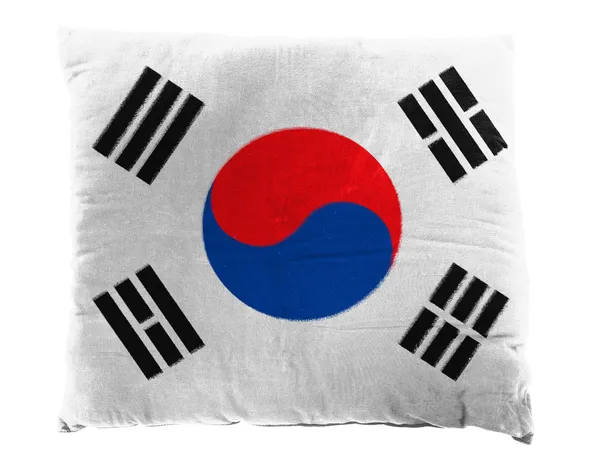 Die südkoreanische Flagge — Stockfoto