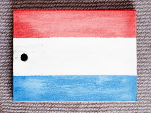 The Luxembourg flag — Stock Photo, Image