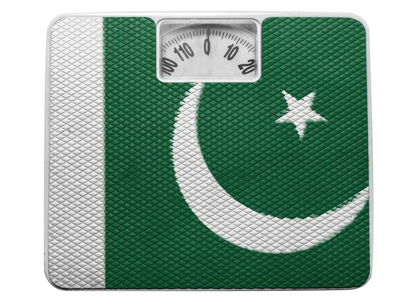 The Pakistani flag — Stock Photo, Image