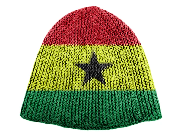 The Ghana flag — Stock Photo, Image