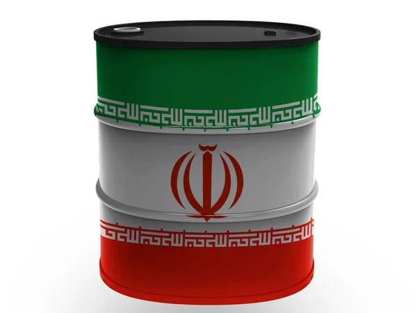 The Iranian flag — Stock Photo, Image