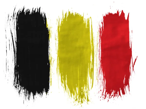 The Belgian flag — Stock Photo, Image