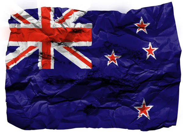 Flaga Nowej Zelandii — Zdjęcie stockowe