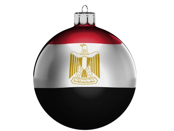 De Egyptische vlag — Stockfoto