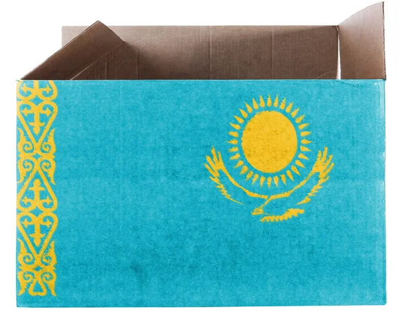 The Kazakh flag — Stock Photo, Image