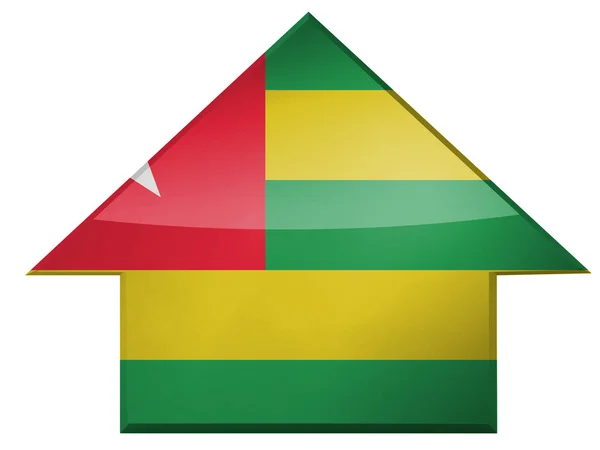 Togo bayrağı — Stok fotoğraf
