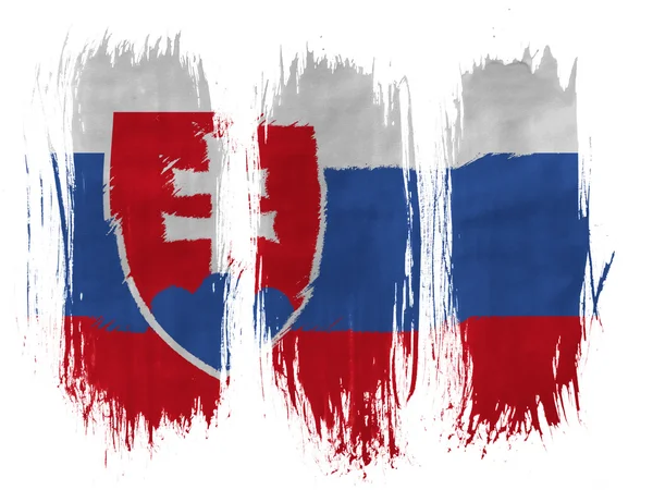 Bendera Slowakia — Stok Foto