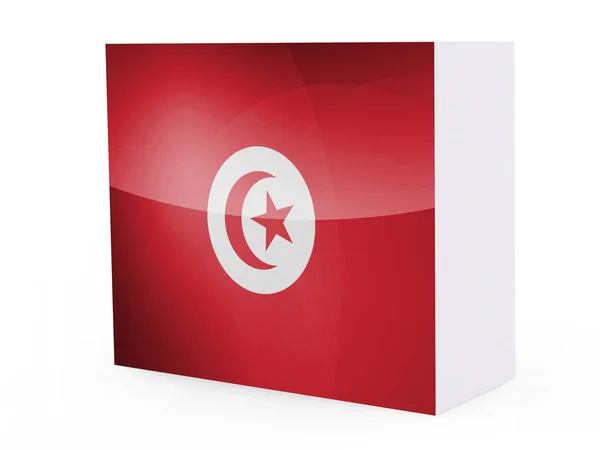 Flaggan tunis — Stockfoto